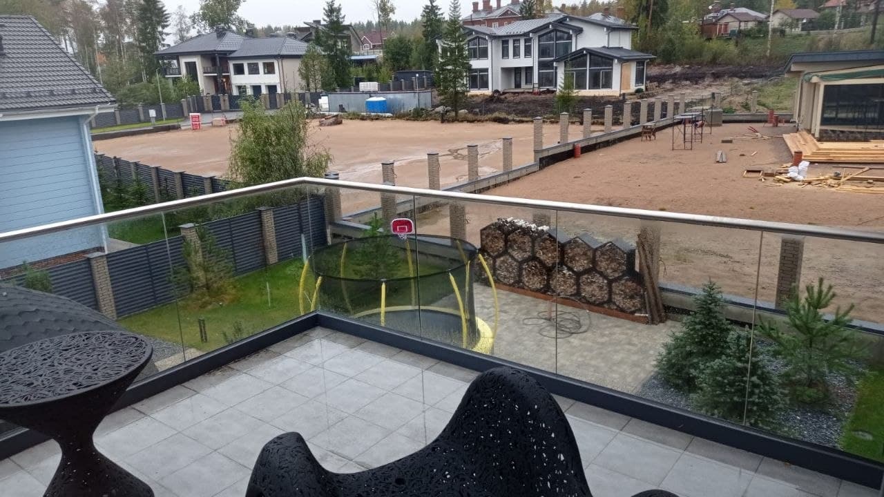 Панорамное остекление объекта